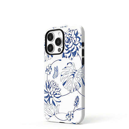 Floral Print 2-in-1 MagSafe Case for iPhone – product view 2