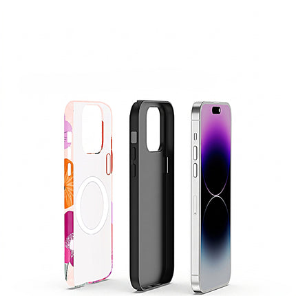 Floral Magnetic MagSafe iPhone Case – product view 3