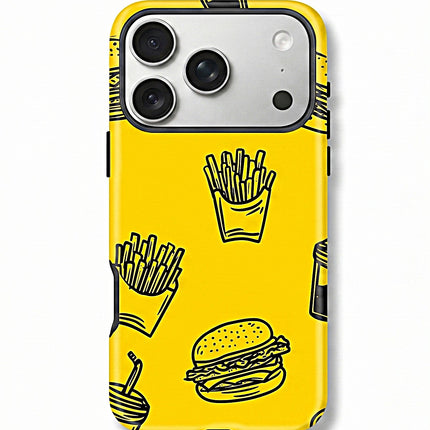 Hamburger Illustration MagSafe Case for iPhone – product view 1