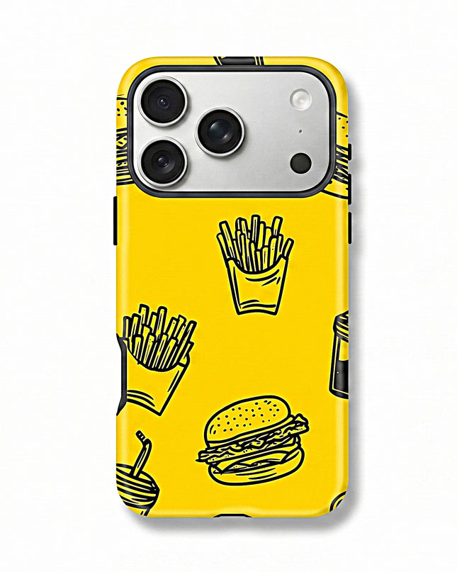 Hamburger Illustration MagSafe Case for iPhone – product view 1