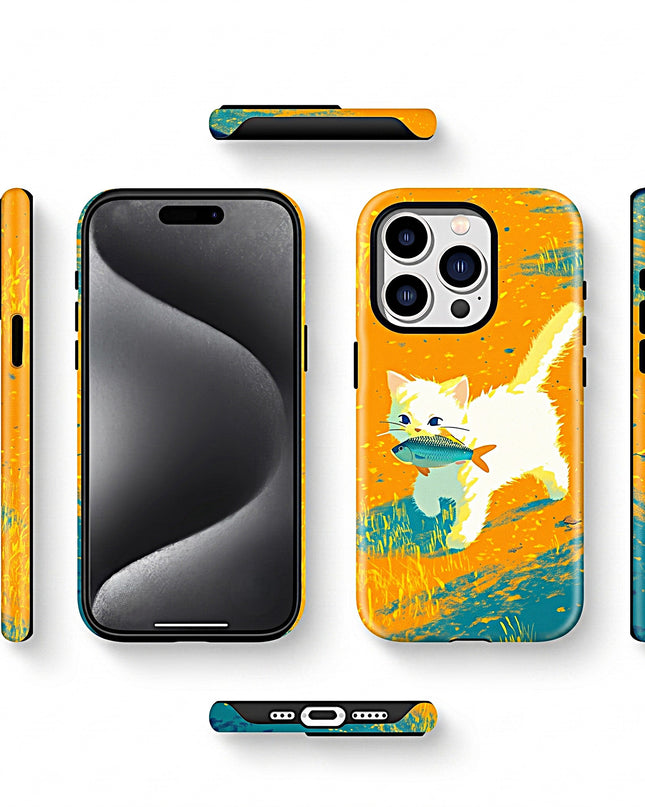 Cat & Fish MagSafe Case for iPhone – product view 4