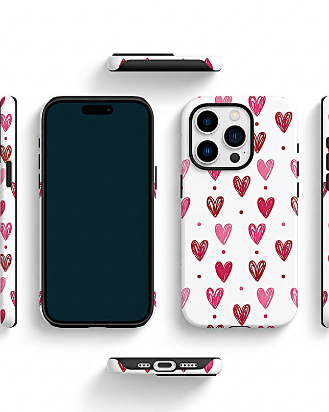 Love Heart Magnetic Case for iPhone – product view 4