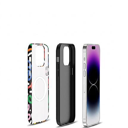 Colourful Lines MagSafe Case for iPhone – product view 3