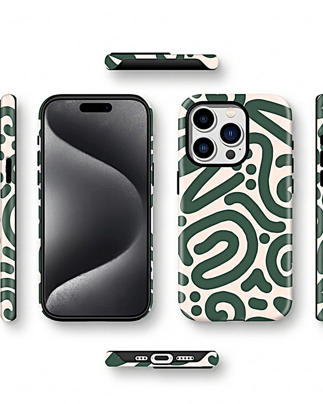 Stripe Bumper MagSafe iPhone Case – product view 4