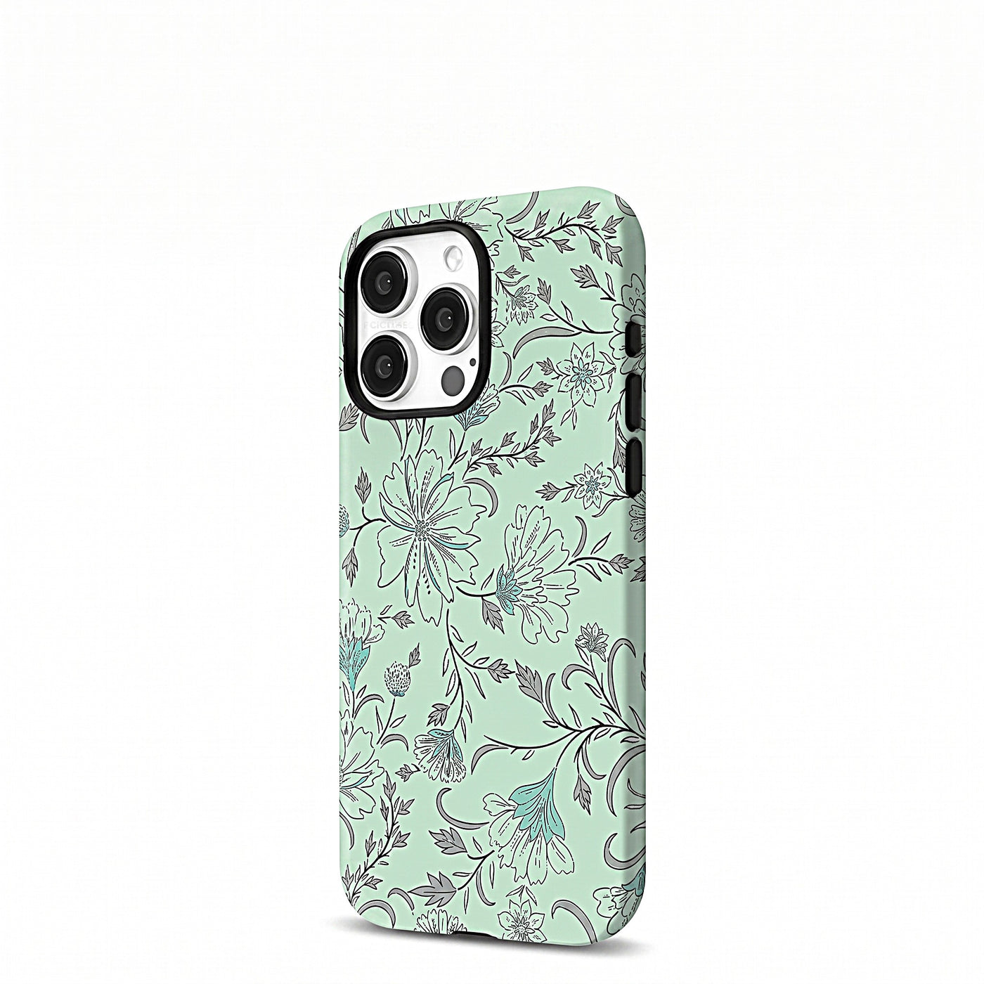 Floral Soft TPU MagSafe iPhone Case