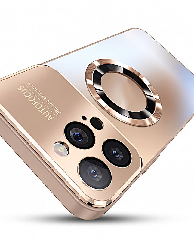 Titanium-Style Magnetic Case for iPhone – product view 1