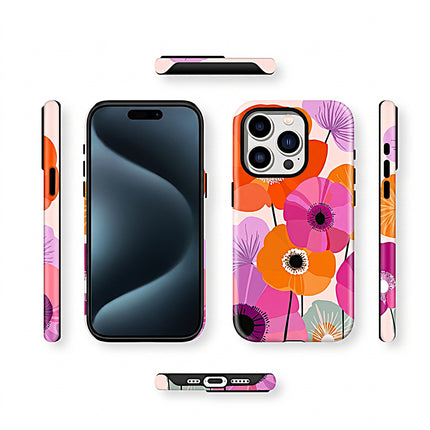 Floral Magnetic MagSafe iPhone Case – product view 4