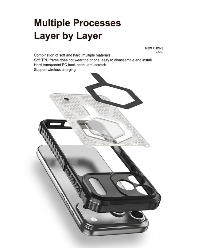 Skin-Feel Magnetic Case for iPhone – product view 2