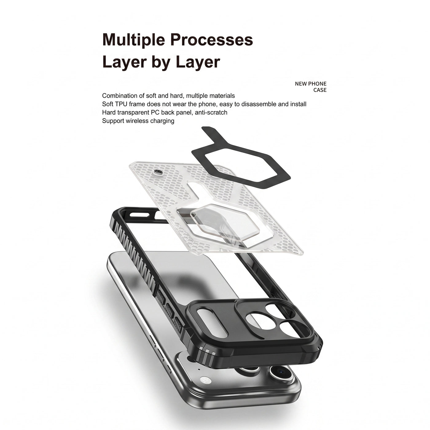 Skin-Feel Magnetic Case for iPhone
