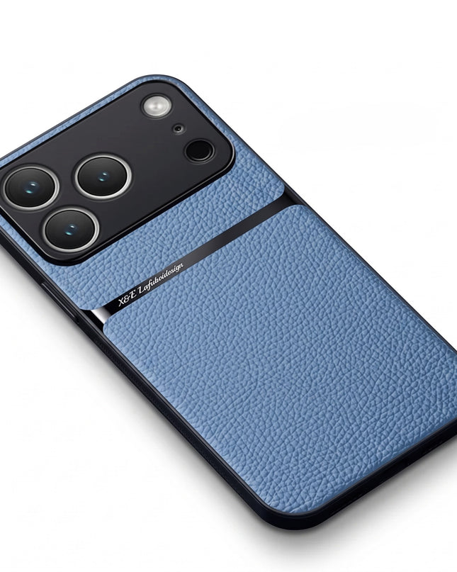 Faux Leather Magnetic Case for iPhone – product view 7