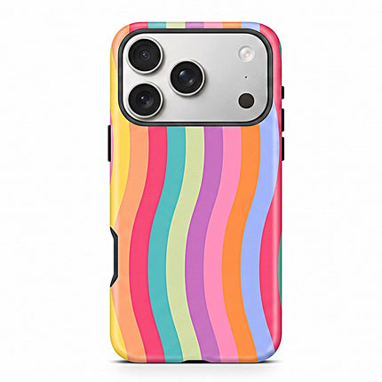 Rainbow Lines MagSafe Case for iPhone – product view 1