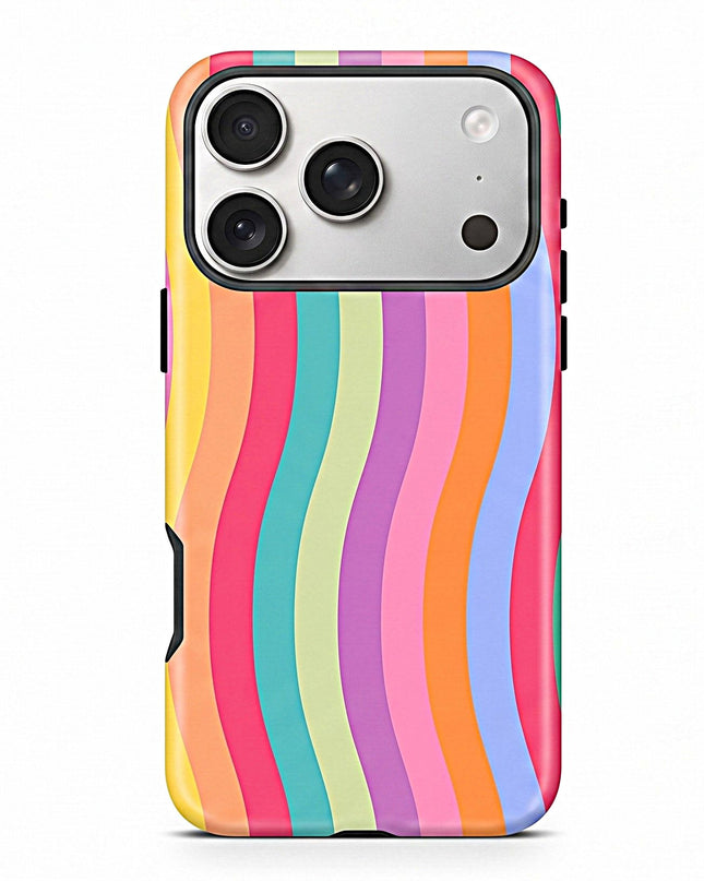 Rainbow Lines MagSafe Case for iPhone – product view 1