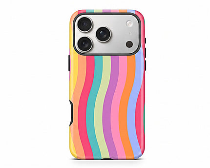 Rainbow Lines MagSafe Case for iPhone – product view 1