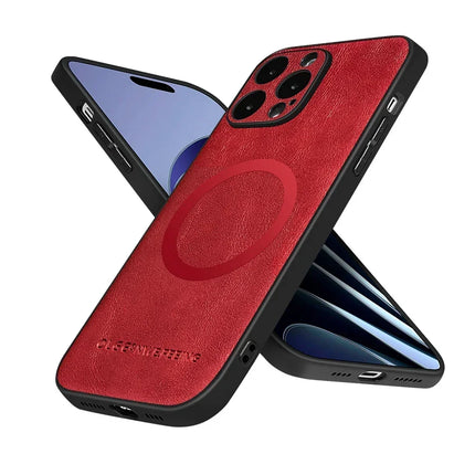 Matte PU Leather MagSafe Case for iPhone – product view 6