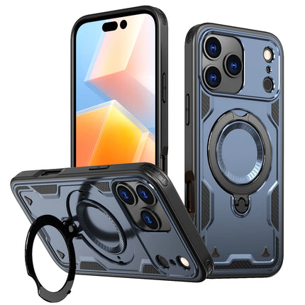 Rugged Magnetic Ring Stand Case for iPhone – product view 3