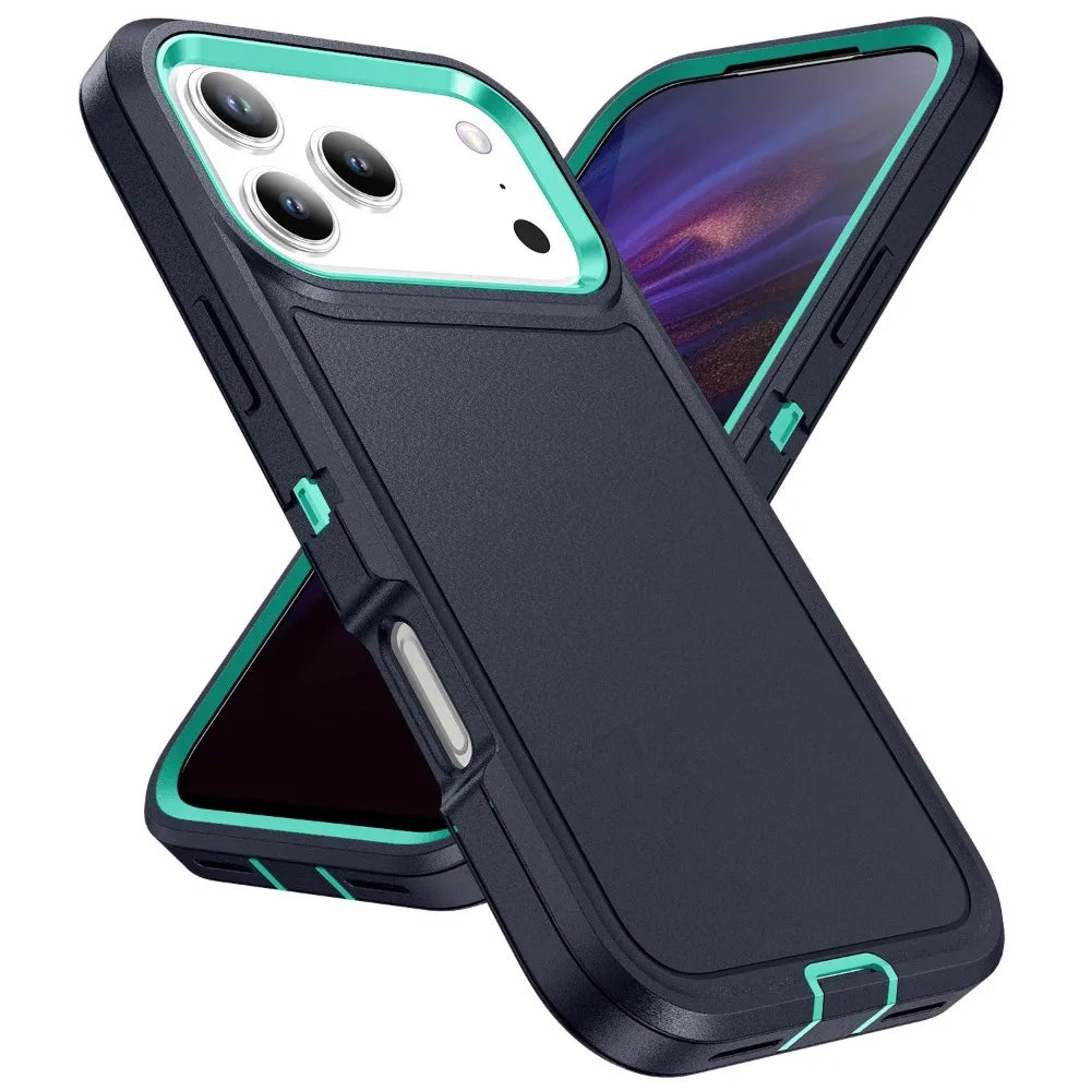 3-in-1 Heavy-Duty Protection Case for iPhone