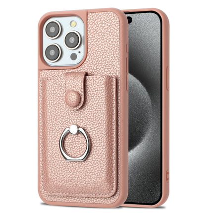 Leather Wallet Ring Stand Case for iPhone – product view 11