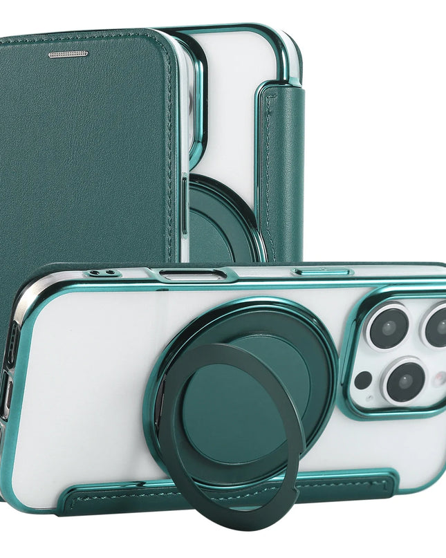 Rotating Flip Wallet Stand Case for iPhone – product view 10