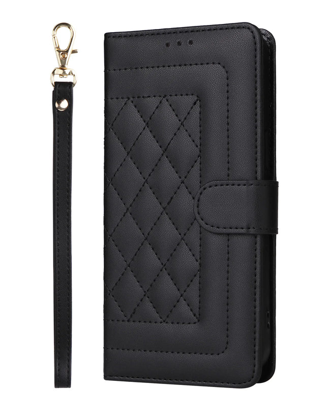 Crossbody Leather Wallet Case for iPhone – product view 10