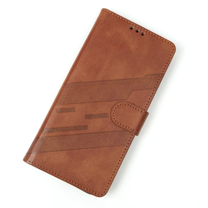 Vintage Leather Wallet Stand Case for iPhone - PURPLE