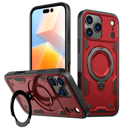 Rugged Magnetic Ring Stand Case for iPhone – product view 7