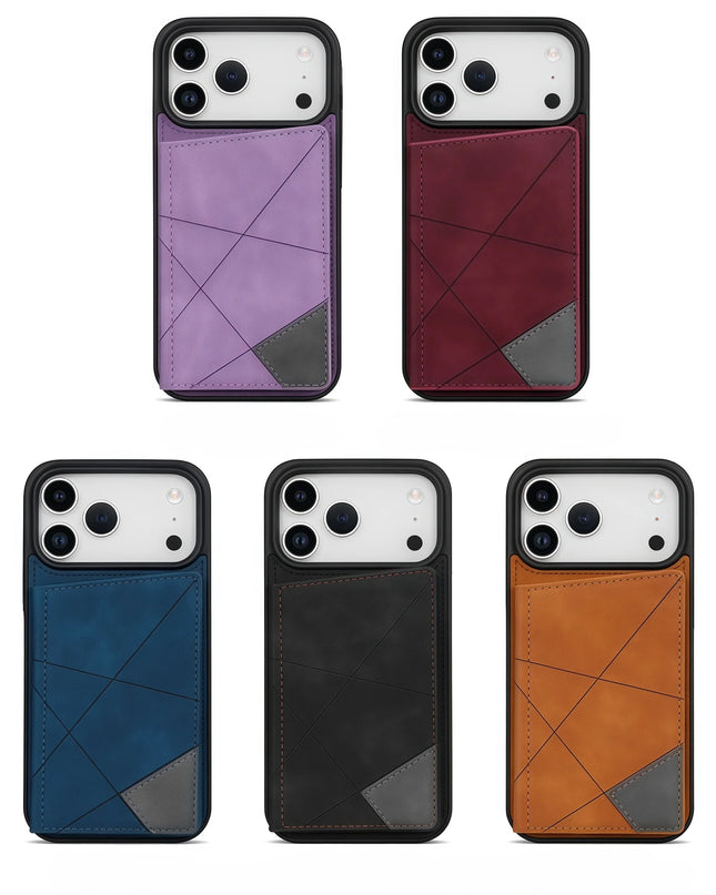 Leather Back Wallet Case for iPhone – product view 1