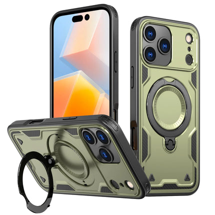 Rugged Magnetic Ring Stand Case for iPhone – product view 2