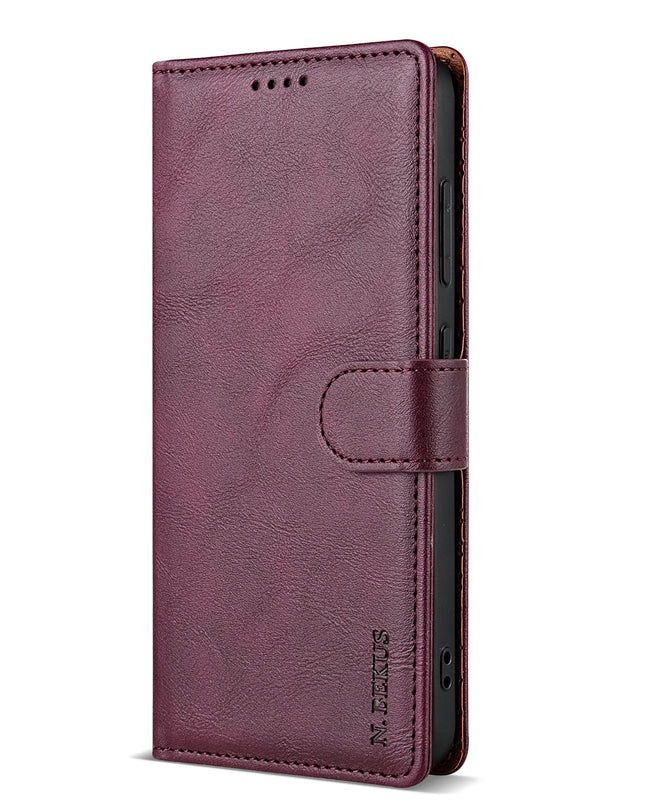 Leather Flip Card Slot Case for iPhone – product view 3