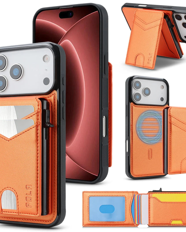 2-in-1 Detachable Magnetic Wallet Case for iPhone – product view 9
