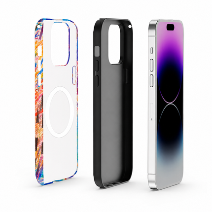 Dual-Layer Art MagSafe Case for iPhone – product view 3