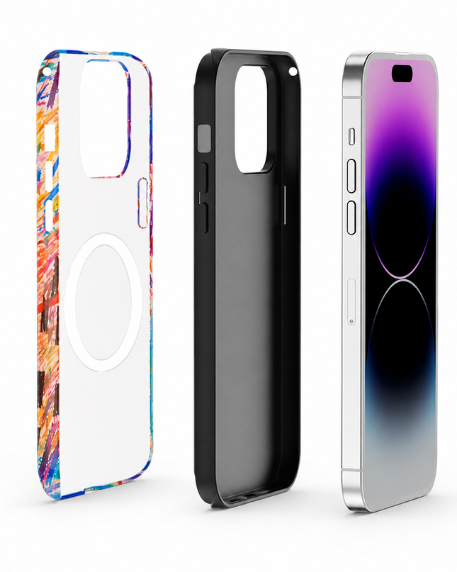 Dual-Layer Art MagSafe Case for iPhone – product view 3