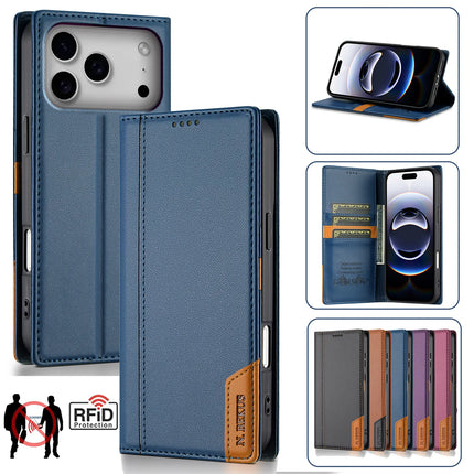 Magnetic Leather Flip Wallet Case for iPhone – product view 1