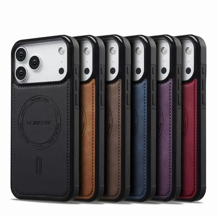 PU Leather MagSafe Case for iPhone – product view 1