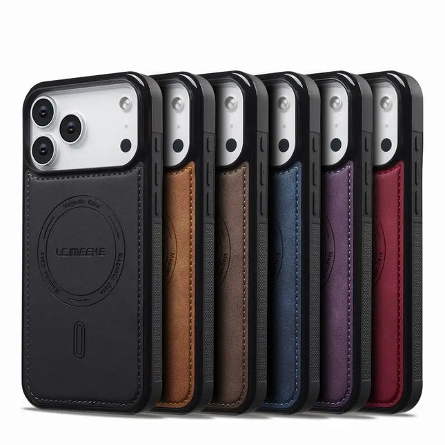 PU Leather MagSafe Case for iPhone – product view 1