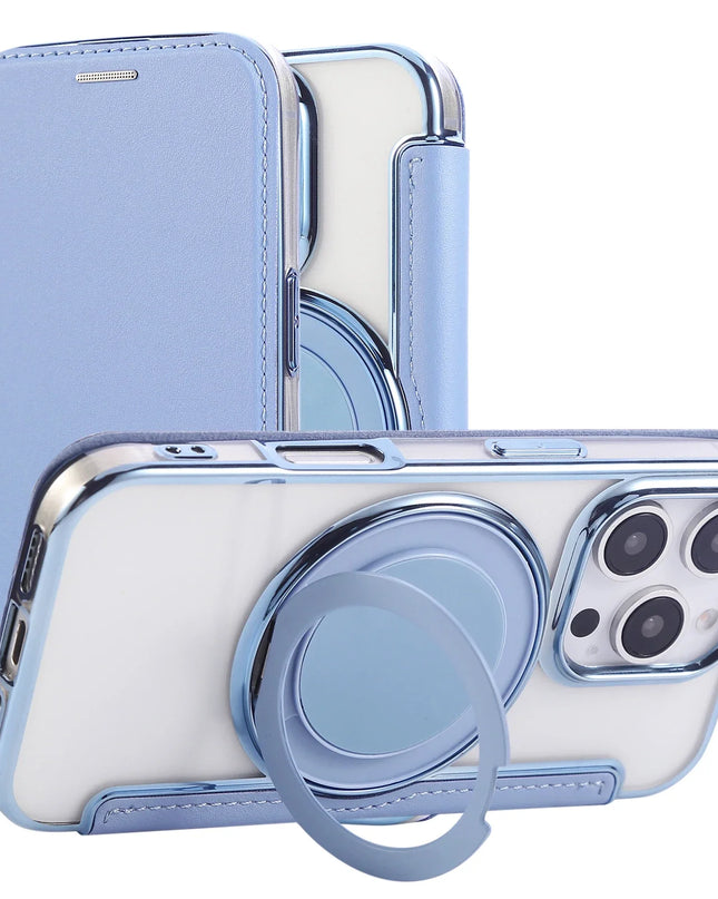 Rotating Flip Wallet Stand Case for iPhone – product view 11