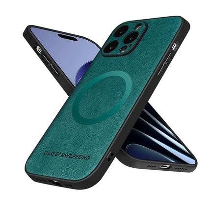 Matte PU Leather MagSafe Case for iPhone – product view 5