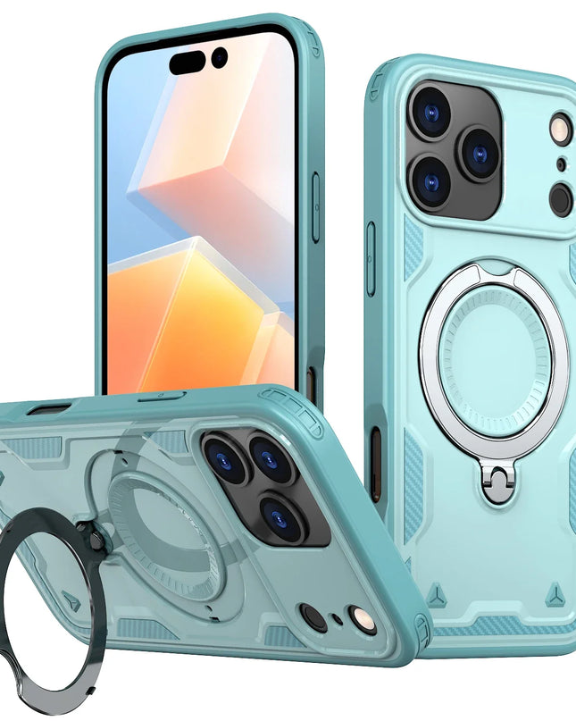 Rugged Magnetic Ring Stand Case for iPhone – product view 9
