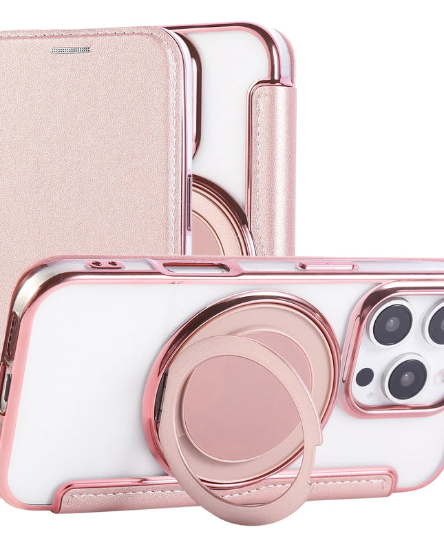 Rotating Flip Wallet Stand Case for iPhone – product view 7