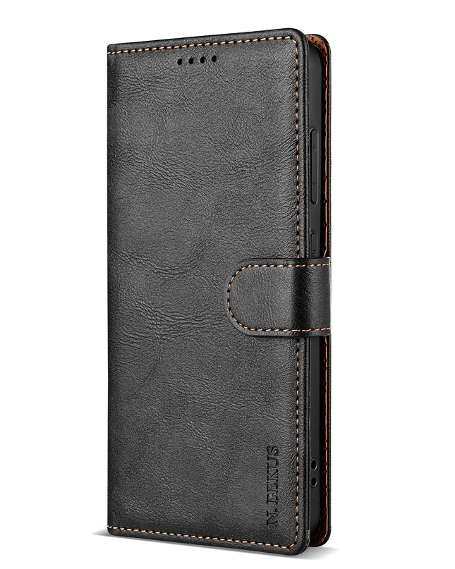 Leather Flip Card Slot Case for iPhone – product view 6