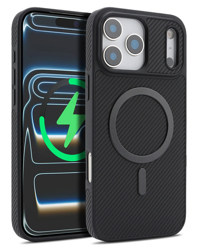 Carbon Fibre Matte MagSafe Case for iPhone – product view 3
