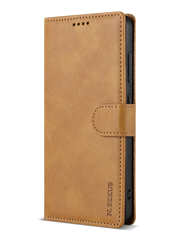 Leather Flip Card Slot Case for iPhone – product view 4