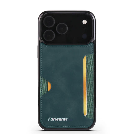 Retro Leather Card Holder Case for iPhone – product view 5