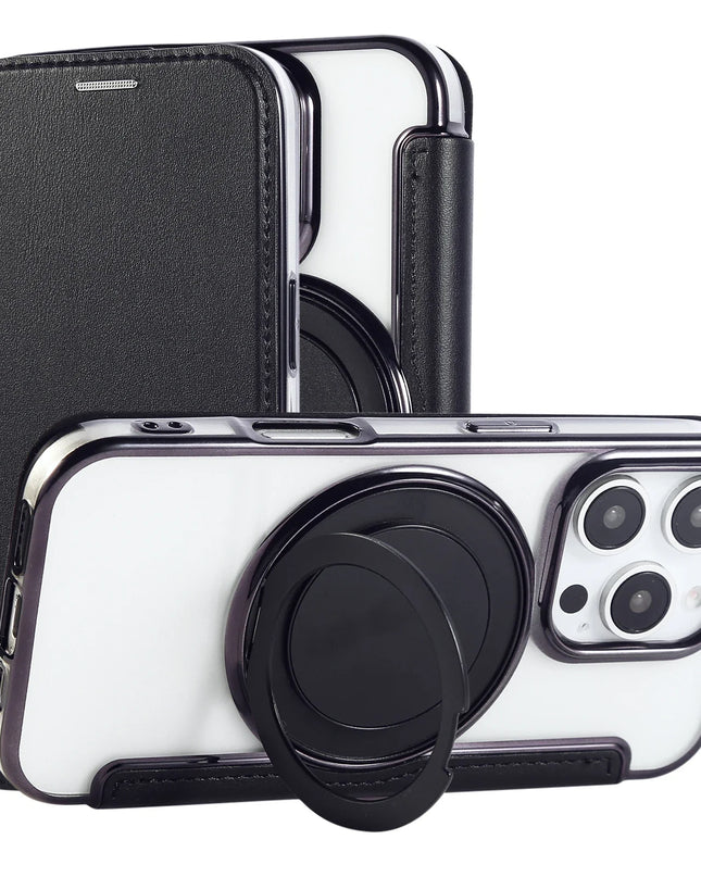 Rotating Flip Wallet Stand Case for iPhone – product view 13