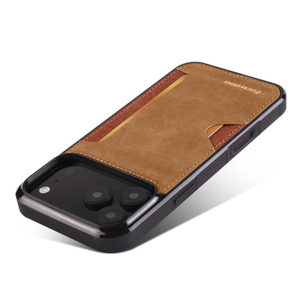 Retro Leather Card Holder Case for iPhone – product view 3