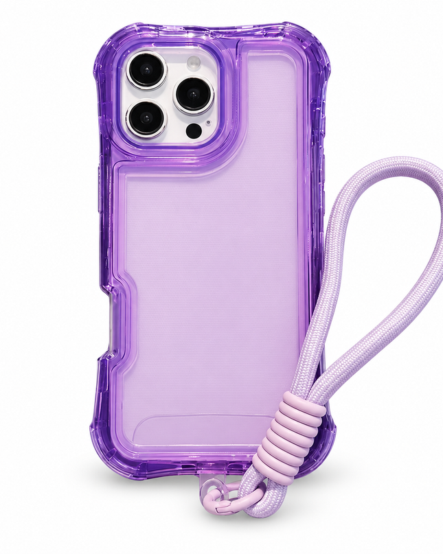 Air-Cushion Clear Lanyard Case for iPhone – product view 8