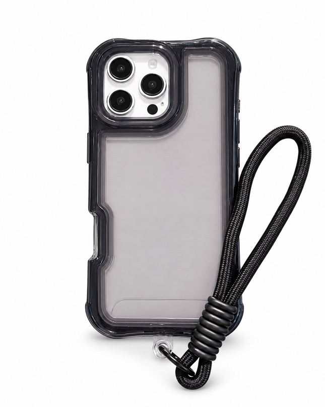 Air-Cushion Clear Lanyard Case for iPhone – product view 9