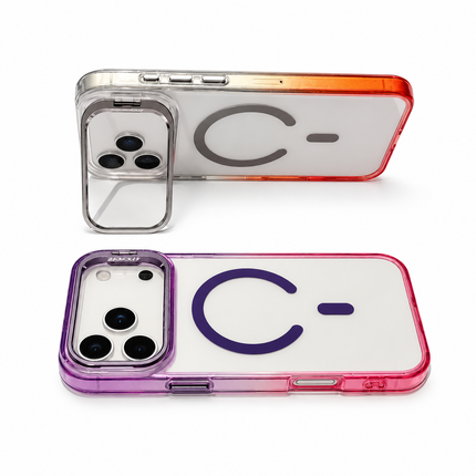 Gradient Clear Camera Ring Case for iPhone – product view 3