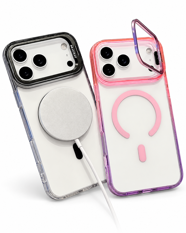 Gradient Clear Camera Ring Case for iPhone – product view 4