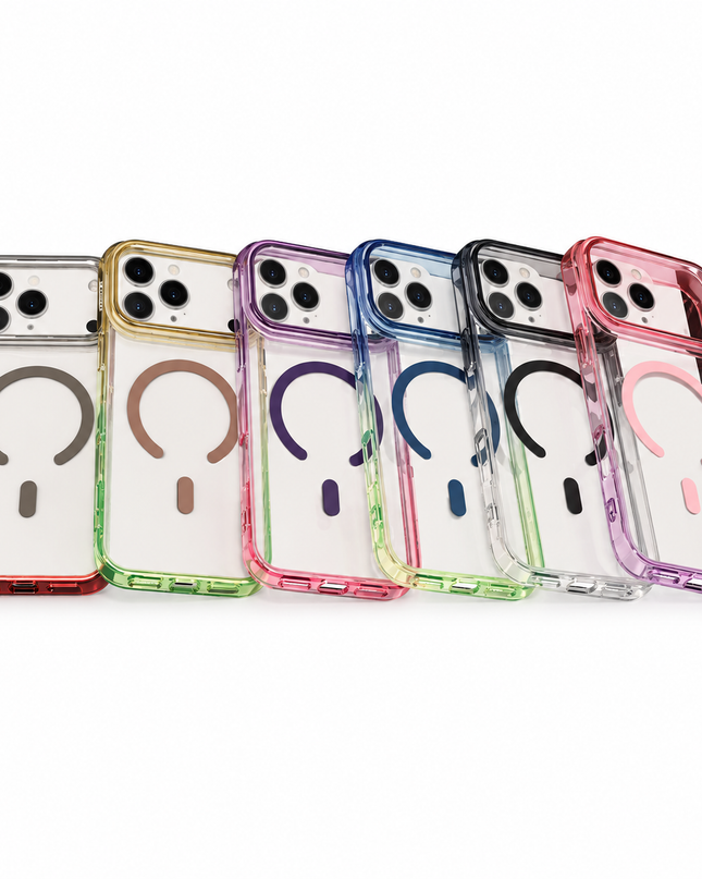 Gradient Clear Camera Ring Case for iPhone – product view 6