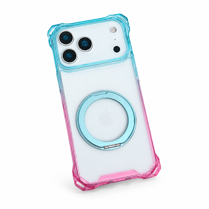 Gradient Clear Ring Stand Case for iPhone – product view 10